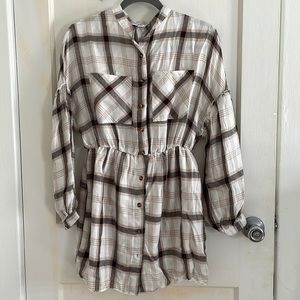 BNWOT Talulah Ultra soft plaid dress/tunic